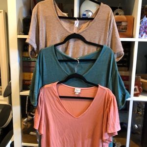 Bundle of 3 plain Casual Shirts. Size: XL